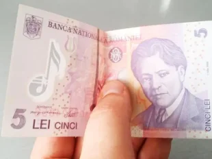 Cine este pe bancnota de 5 lei