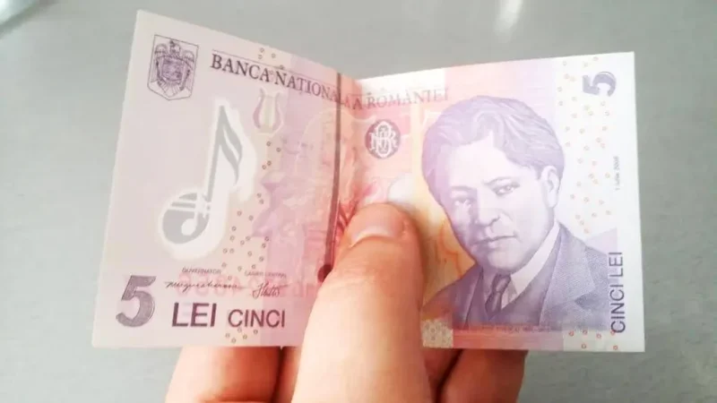 Cine este pe bancnota de 5 lei