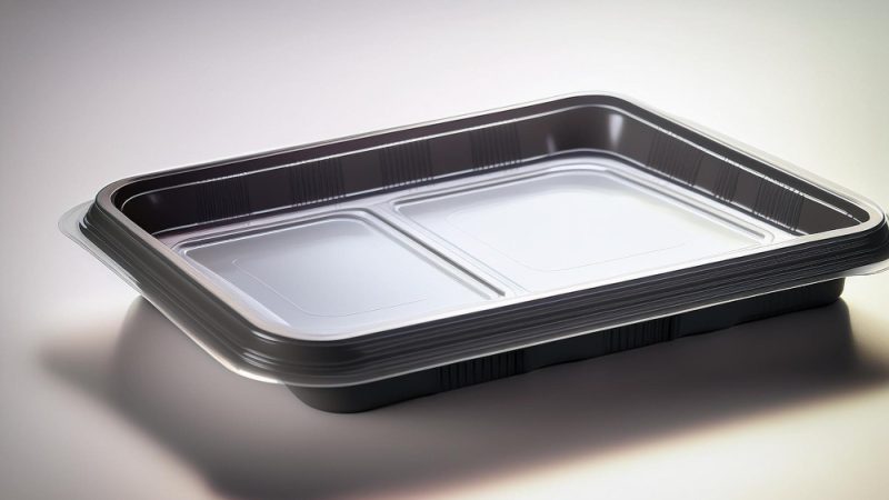 Platouri de plastic cu capac